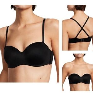 Victoria's Secret Body By Victoria Lined Strapless Bra Size 32DDD